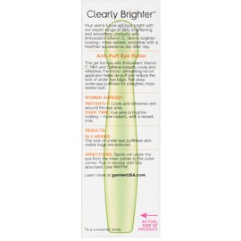 Garnier SkinActive Clearly Brighter Anti-Puff Eye Roller 0.5 oz (Pack of 3)