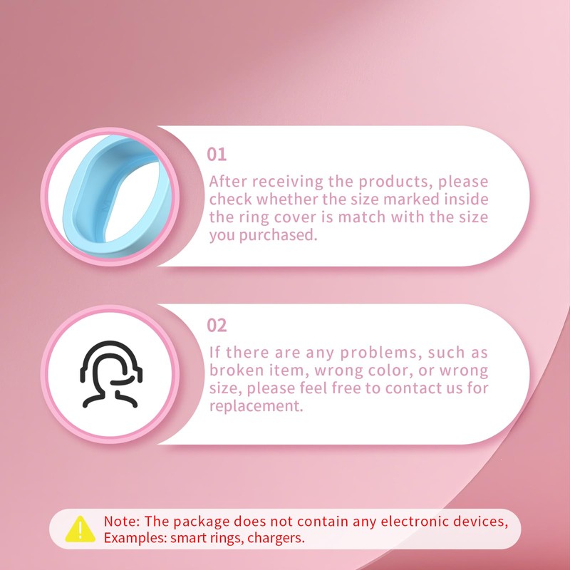 8 Pack Ring Case Cover for RingConn Gen 2/2 Air,