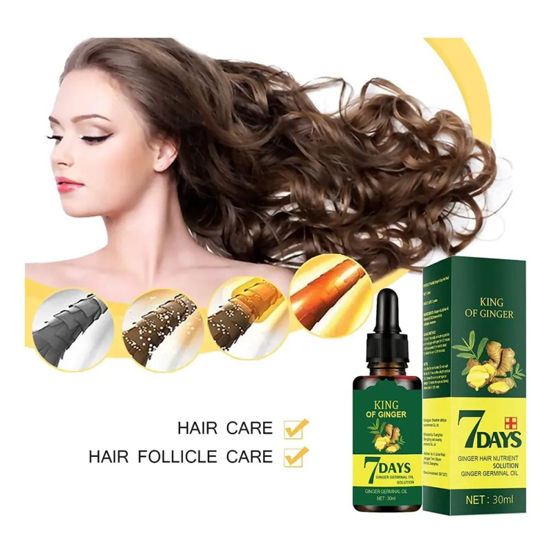 Sérum Para El Crecimiento Del Cabello, 1 Dosis De Aceite