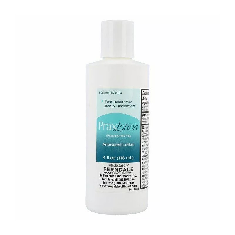 Prax Anorectal Lotion Pramoxine HCI 1% Itch & Discomfort Fast