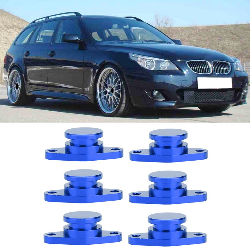 6x22mm Engine Swirl Flaps Delete Blanking Plugs with Rubber Gaskets