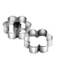 Tescoma Delicia Flower Cookie Cutter, 4 cm, Silver/Black