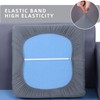 hyha Waterproof Couch Cushion Covers, Stretch Sofa Couch Seat Slipcover