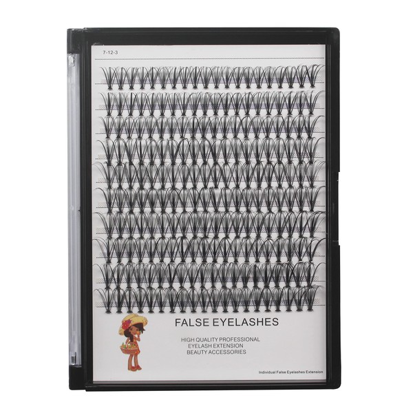 Bodermincer 200pcs/Pack C Curl 20 Root Thickness 0.07mm Professional Makeup