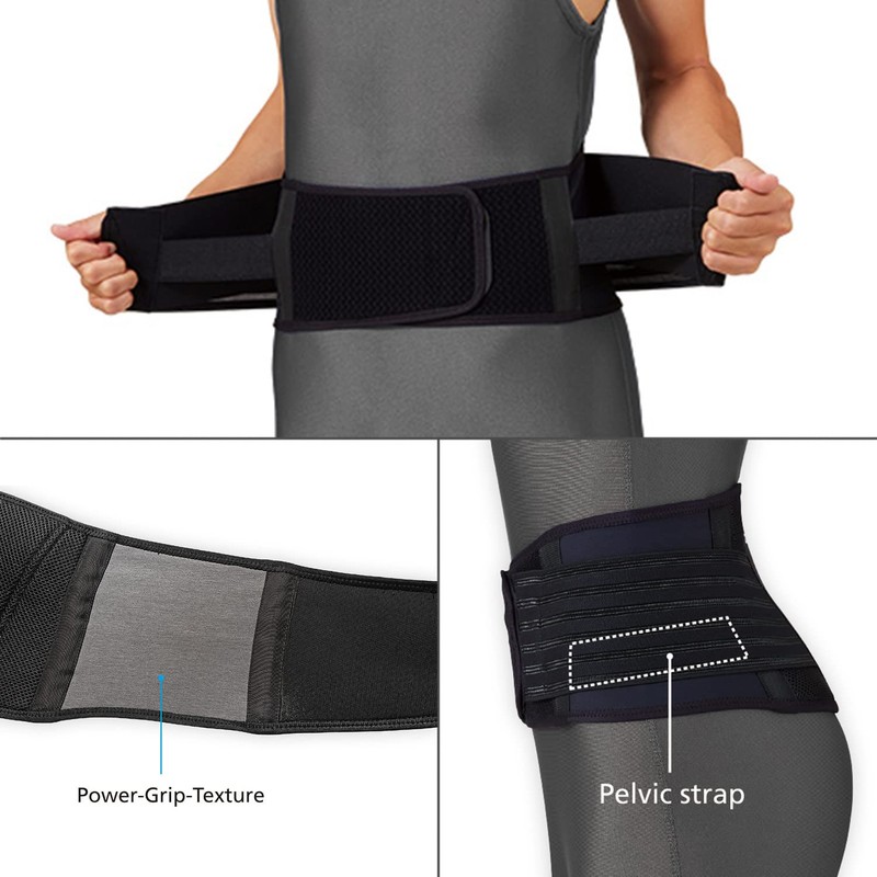 Zamst ZW-5 Adjustable Back Strap (XS) - Back Support for