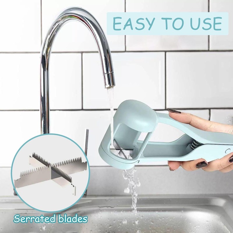 2 Pieces Grape Slicer, Fruit Divider, Kitchen Gadget, Manual Slicer,