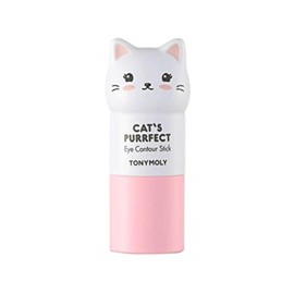 TONYMOLY Cat's Purrfect Eye Contour Stick, Under Eye Primer Stick, Illuminates Tired Puffy Skin, 9 g