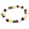 TIGERS EYE MOSS AGATE CITRINE MOONSTONE AMETHYST BRACELET CRYSTAL HEALING