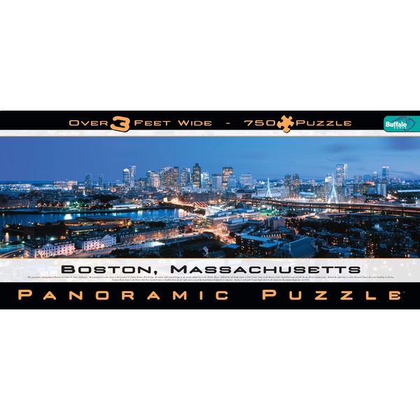 Buffalo Games Panoramic, Boston - 750pc Jigsaw Puzzle