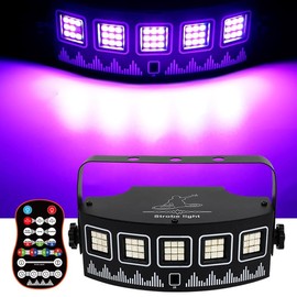LED RGB Disco DJ Strobe Licht Party Feiertag Weihnachtsmusik Club Bar Sound Aktivierte Flash Gradient Bühne Beleuchtung Effekt
