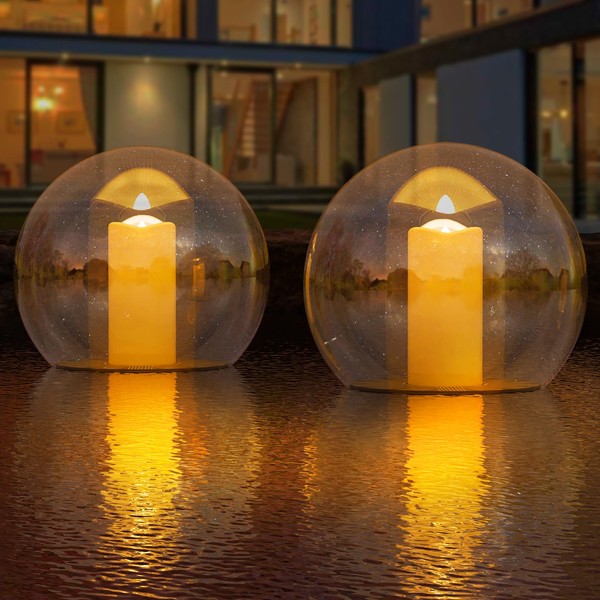 uuffoo Solar Floating Pool Lights Solar Powered Pool Lights That
