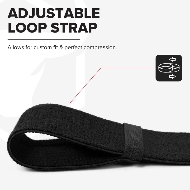 Elbow Wraps for Weightlifting (1 Pair) - 50" Elastic Elbow