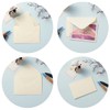 100 Pack Mini Envelopes with Blank Note Cards Small Self-Adhesive