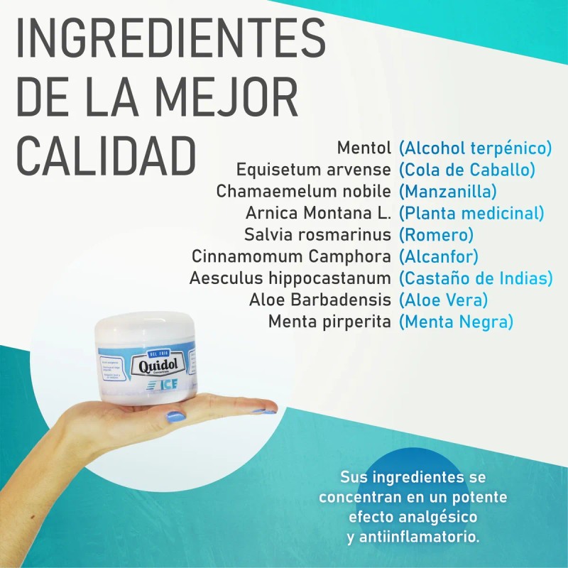 Kit 3 Quidol - Alivio Completo De Dolor De Diferentes