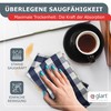 Glart 48YI2 Set of 10 Tea Towels, Kitchen Towels, 50