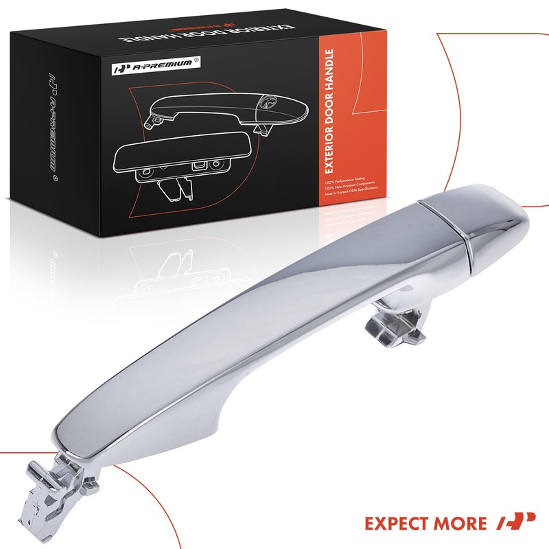 A-Premium Rear Driver or Passenger Side Exterior Door Handle Compatible