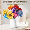 Flower Bouquet Building Set, 1064PCS Building Blocks Flower Brick Toys