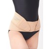 Waist Supporter that does not constrict the stomach, Beige, M-L