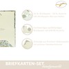 Florentine Wedding Paper Box with Clear Lid - Writing Set