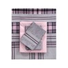 SUSSEXHOME Sports in Blush Gray Duvet Cover Set | Pink,