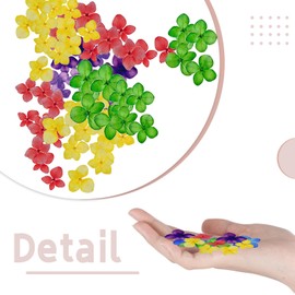 50 PCS Blue Red Yellow Green Purple Hydrangea Dried Flowers Real Natural Pressed Flowers for Resin Molds DIY Crafts Scented Candle Making Phone Cases Handmade Soap Crafts Art Floral Decors