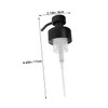 Gatuida 2pcs Reusable Stainless Steel Soap Dispenser Pump Top Replacement