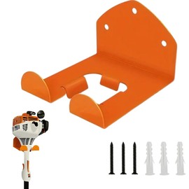 WRQIOO Wall Mount Brush Cutter, Garden Brush Cutter Holder, Wall Mount for Grass Trimmer, Grass Trimmer Hanger, Wall Attachment for Brooms, Power Tools