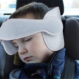 ZOIBV Toddler Headrest Support Band, Head Protection Sleeping, Car Seat Neck Support Adjustable Head Protection Head Holder Child Seat Baby, Suitable for Car Seats, Sleeping Pillow Head Holder, Grey