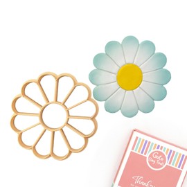 GOTO CLAY TOOLS Clay Trinket Dish Cutter for Polymer Clay, Daisy Flower Trinket Dish Cutter, 4 inch Length, Embossed Polymer Clay Cutters, Sharp Edge