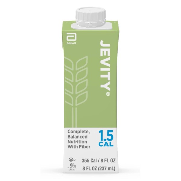Jevity 1.5 Cal Tube Feeding Formula with Fiber, 8 Oz