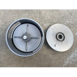 Sandbaggy Aluminum Rebar Tie Wire Reel - Holds up to 400 ft of 12-20 Gauge Wire - Ambidextrous Rewind Knob, Built-In Belt Loops - Resistant To Corrosion & Heat (2)