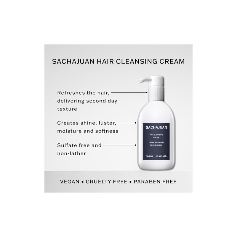 SACHAJUAN Hair Cleansing Cream, 16.9 fl. oz.