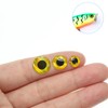 PATIKIL Fishing Lure 3D Eyes 10mm, 100Pcs Waterproof Artificial Fish