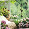 Gutter Rain Chains Rain Catcher Chain 7.8ft Mobile Birds On