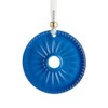 New Year Disc Firework Blue