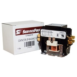 OEM Replacement for Trane Double Pole / 2 Pole 40 Amp 24v Condenser Contactor Relay C147094P05 by Trane