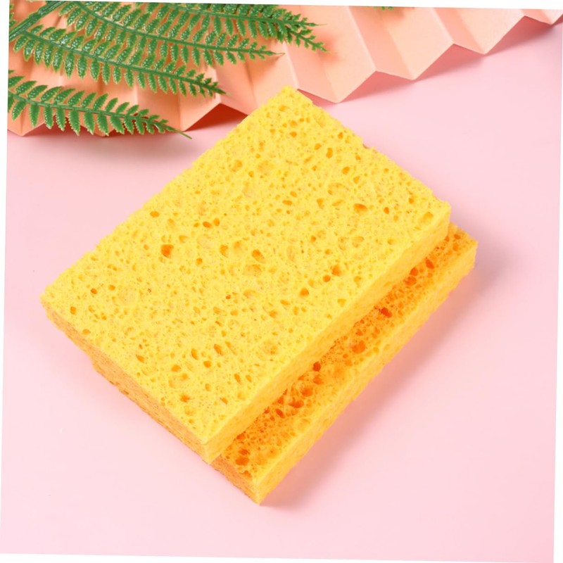 Outanaya 16pcs Kitchen Dishwashing Sponges Non Scratch Dish Cleaning Brush