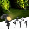 Azirier Solar Lights Outdoor, Solar Spot Lights Outdoor, 6 Pack