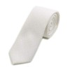 Men's Boys Womens Solid White Tie Trendy Designer Necktie Ideal