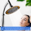ANTHYTA Rainfall Shower Extension Replacement,Shower Head Extender,Plastic Shower Head Extension,Easy