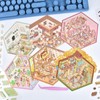 6 Sets Cute Animals 3D House Stickers 3D Sticker Scene