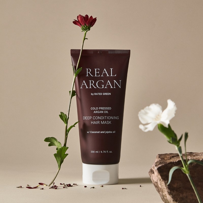 Rated Green Real Argan Deep Conditioning Hair Mask 200ml /