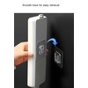 YOFAN 10 Pairs Clear Double-Sided Adhesive Wall Hooks - Mounted