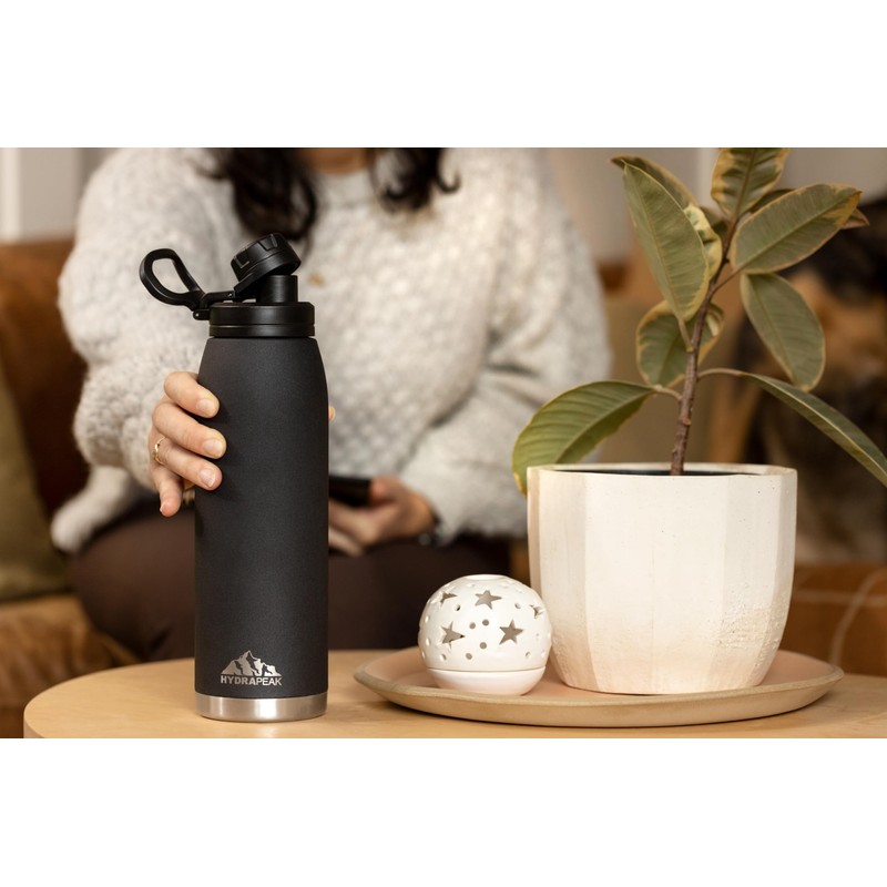 Hydrapeak Chug Lid with Flexible Handle - Fits All Wide