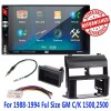 Dual Electronics REFURBISHED 6.2" Bluetooth USB,AUX Car Stereo Radio Kit