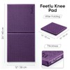 Rodillera de Yoga, Cojín para Ejercicio, Rodillera Plegable, 1/2" de