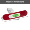 ASAB Digital Luggage Scale for Suitcase Electronic Weighing Scale Ergonomic