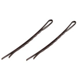 Hero Hair Pins, Brown 0.08 x 2.1 inches (2 x 53 mm), Set of 20 B117