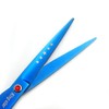 7.0in Titanium Professional Pet Grooming Scissors Set,Straight & Thinning &