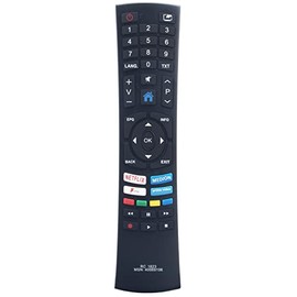 VINABTY RC1823 Replacement Remote Control Suitable for Medion Smart Full HD TV Life P13901 (MD 31373)